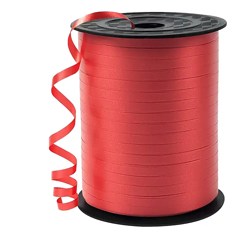 Red Curling Balloon Ribbon Roll