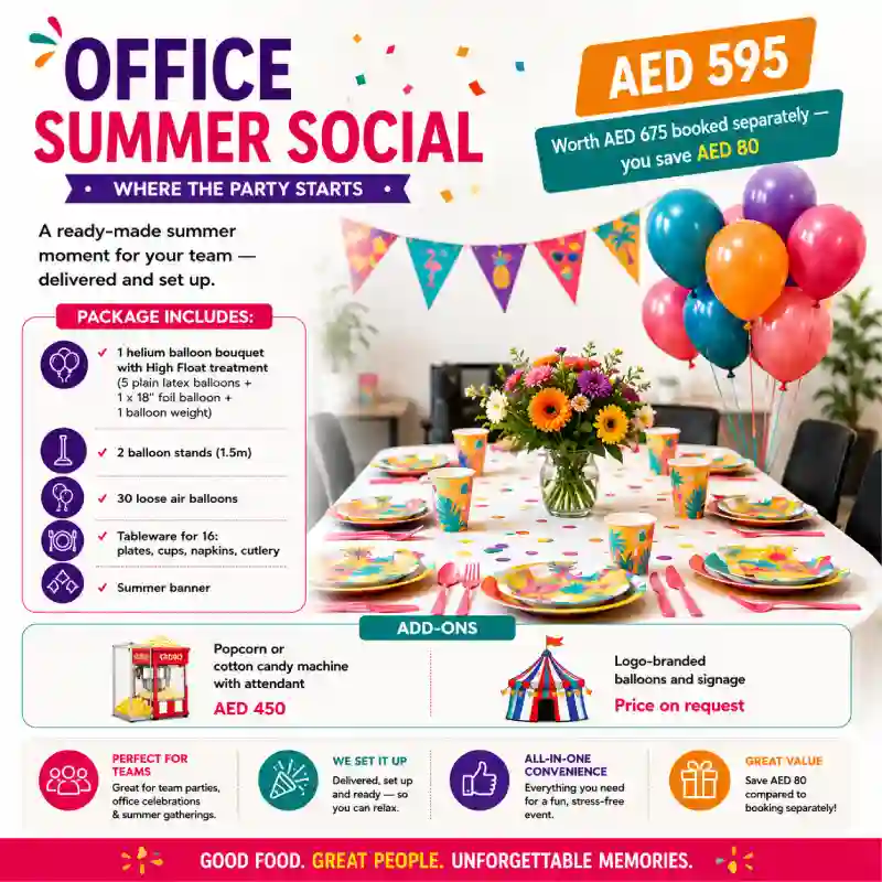 Office Summer Social package