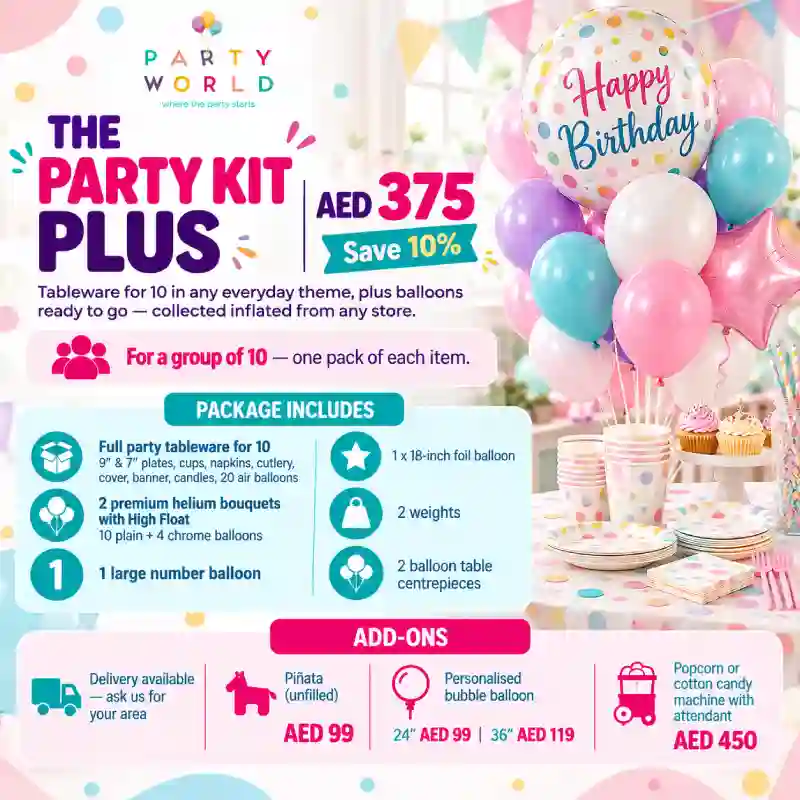 The Party Kit Plus 