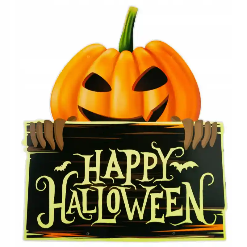 Halloween Pumpkin Door Decoration 