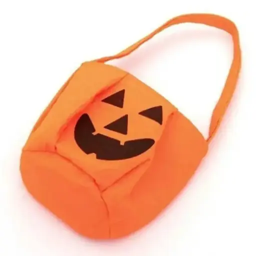 [2872] Kids Halloween Pumpkin Handbag