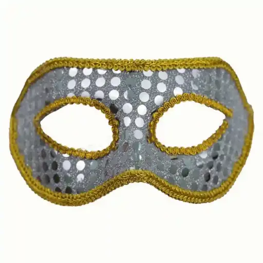 [8122] Eye mask Sequence Silver 