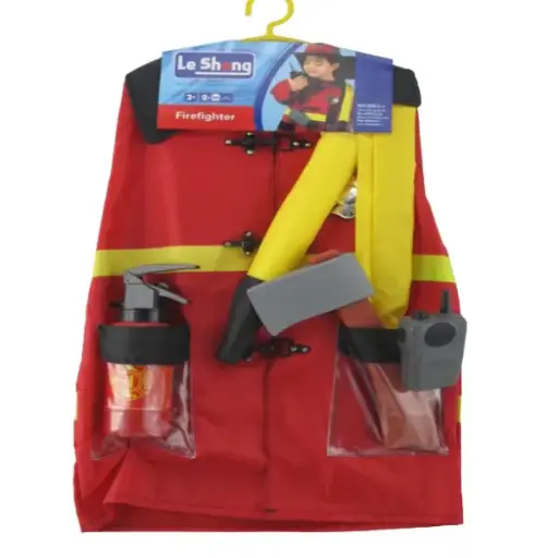 [10693] Child Firefighter Roleplay Costume