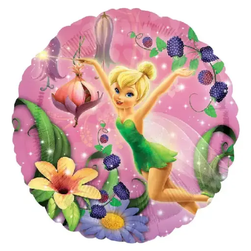 [26554] Tinker Bell Foil Balloon 18in