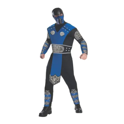 [880453] Mortal Kombat Sub-Zero Costume For Adult