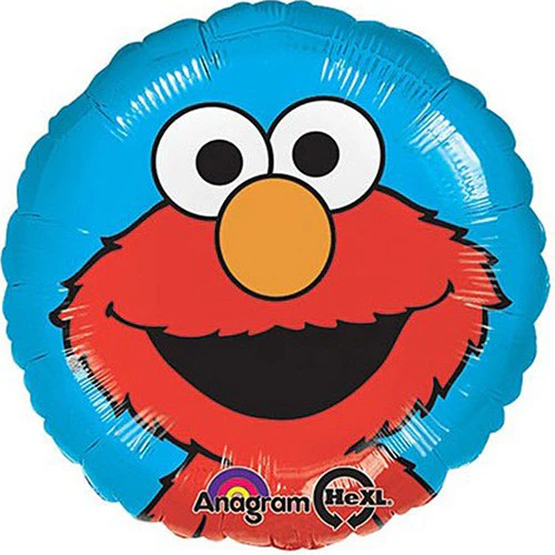 [70102] Elmo Blue Portrait Foil Balloon 18 in
