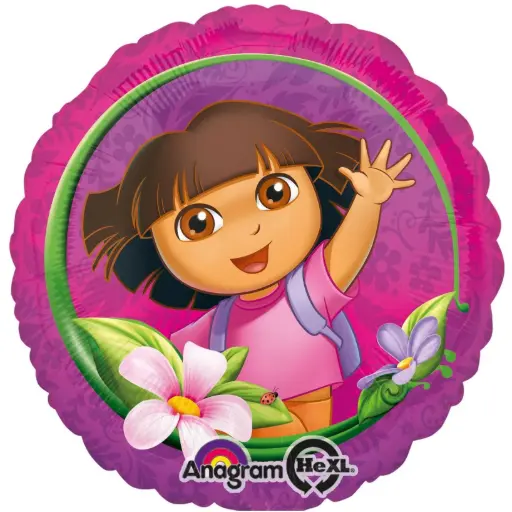 [26416] Dora The Explorer Foil Party Balloon 18 in