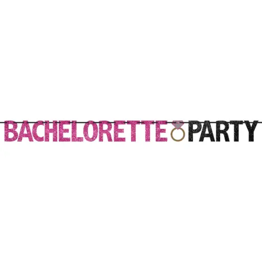 [210371] Bachelorette Glitter Party Banner