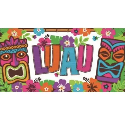 [121384] Luau Summer Banner