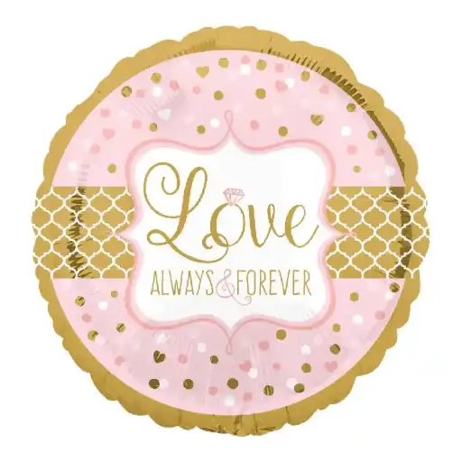 [33571] Always & Forever Foil Balloon – 18in