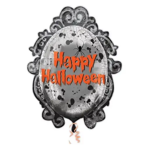 [31372] Spooky Mirror Frame Super Shape Foil Balloons
