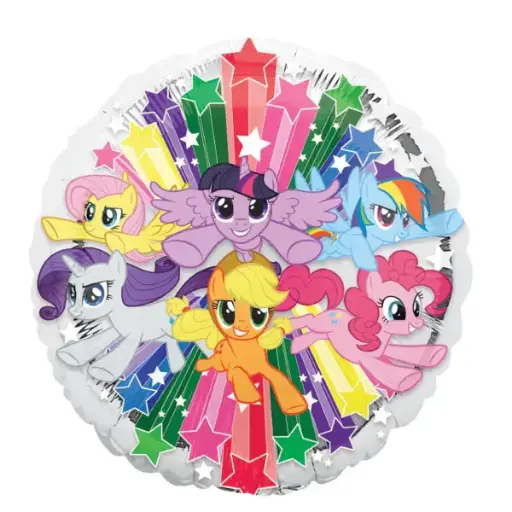 [34902] My Little Pony Gang Foil Balloon 18in