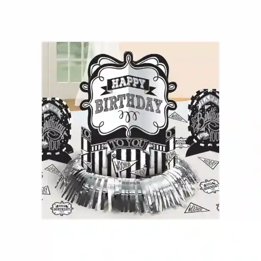 [281671] Chalkboard Birthday Table Centerpiece – 23 pcs 