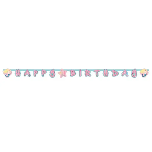 [9903038] Be A Mermaid Letter Banner 180cm x 15cm