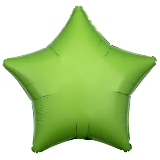 Green Star Foil Balloon - 18 Inch