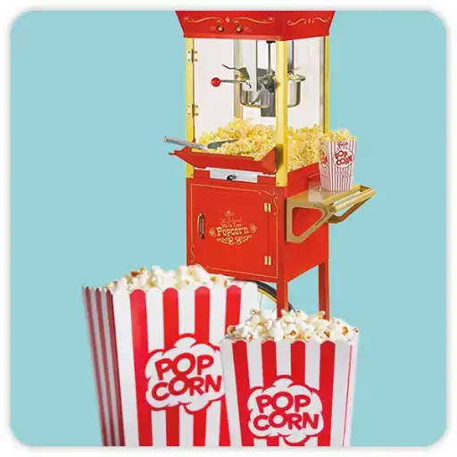 Popcorn Machine (with attendant)