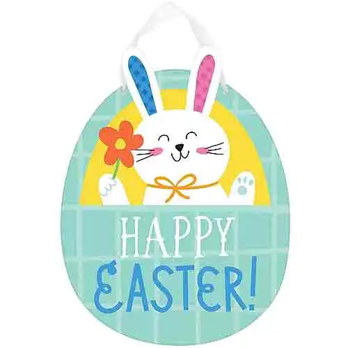 [244270] Easter Funny Bunny Value Sign