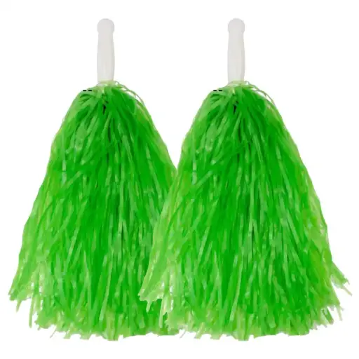 [100000000139/34880.03] Cheering Pom Poms - Green