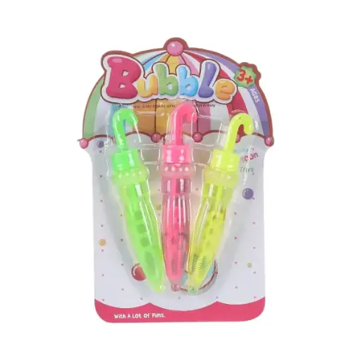 [2821] Umbrella Bubbles Wand 3 pcs