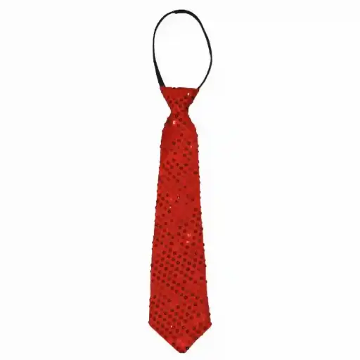 [7856] Glittering Sequin Necktie For Kids