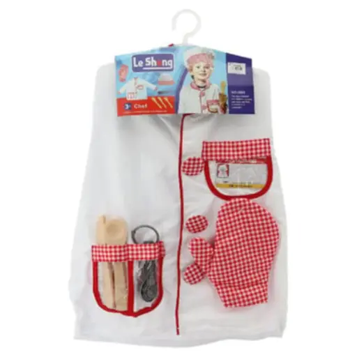 [100000005612/A0007] Le Sheng Child Chef Costume