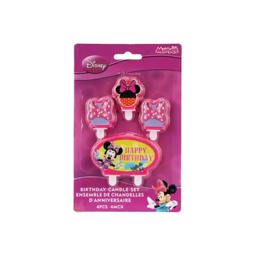 [170299] Candle Birthday Set Minnie