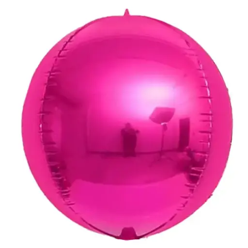 [100000011817/25143] Fuchsia Orbz Foil Balloon 22 Inch 