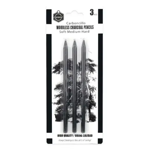 [26951] Woodless Charcoal Pencils Set
