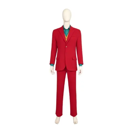 [28355] Joker Red Costume Adult 