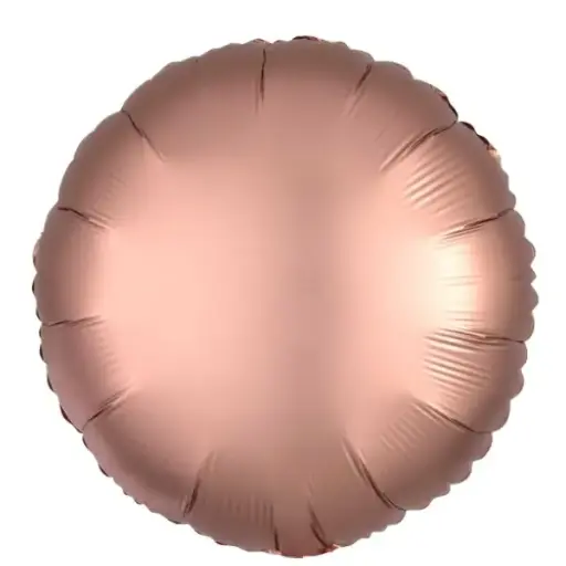 [100000142369] Rose Gold Round Foil Balloon - 18 Inch 
