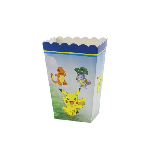 [00034731] Pokemon Popcorn Box 6 pcs