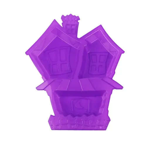 [34829] Halloween House-Shaped Tray