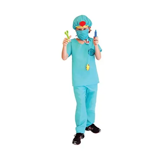 [B-0019] Surgeon Doctor Costume For Kids
