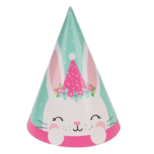 [46784] Easter Bunny Conehat,10pcs