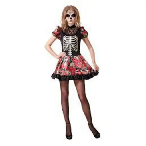 [W-4585-03] Skeleton Suit Costume