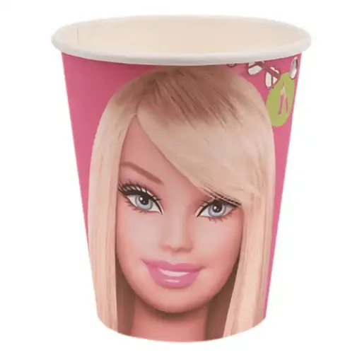 [48297] Barbie Girl Paper Cups 10pcs