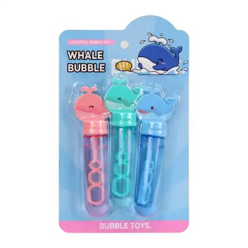 [49202] Whale Bubble Wands – 3 Pack