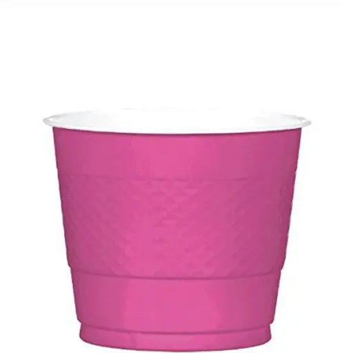 [43035.61] Magenta Plastic Cups 9oz, 20pcs