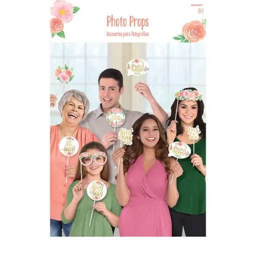 [3900258] Floral Baby Girl Photo Props 