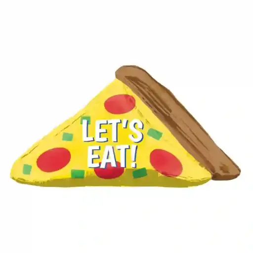 [26012] Pizza Slice Foil Balloon 114x55cm 