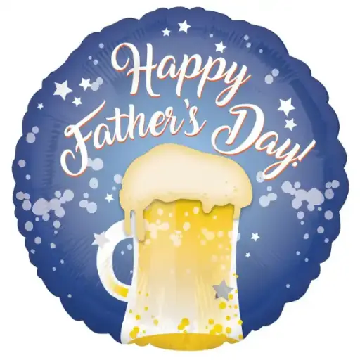 [3743701] Happy Father’s Day Beer Mug Foil Balloon 17in