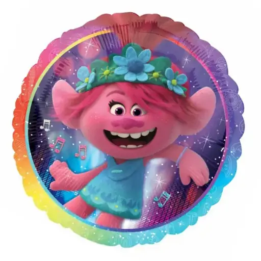 [4072201] Trolls World Tour Foil Balloon 18in