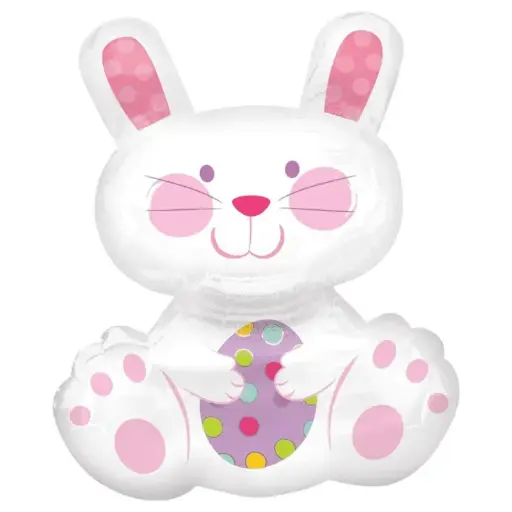 [2830801] Easter Enchantment Bunny Supershape Balloon 29in