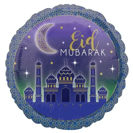 [00034014/3769401] Eid Mubarak Foil Balloon