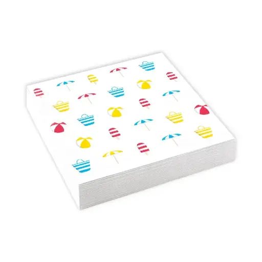[9904267] Summer stories Beverages Napkin 20 pcs