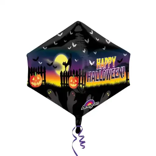 [3137501] Haunted Scene Anglez Halloween Foil Balloon 17x21in