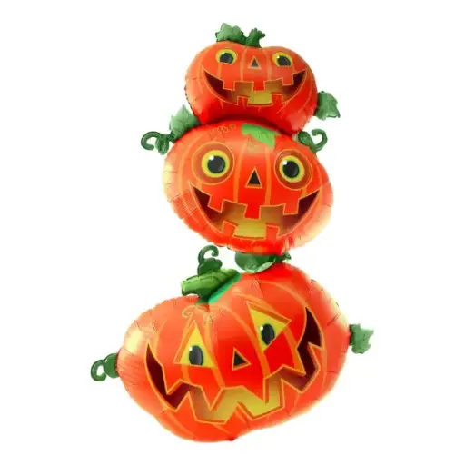 [3406001] Stacking Pumpkins Giant Multi-Halloween Balloon 101x154cm