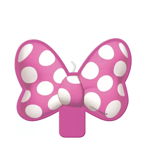 [172492] Disney Minnie Mouse Forever Birthday Candle