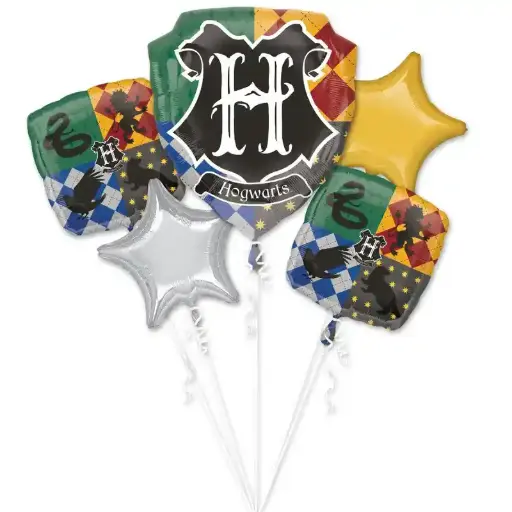 [3887301] Harry Potter Balloon Bouquet 5 pcs