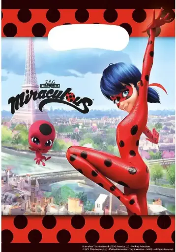 [9902878] Miraculous Loot Bags 8pcs